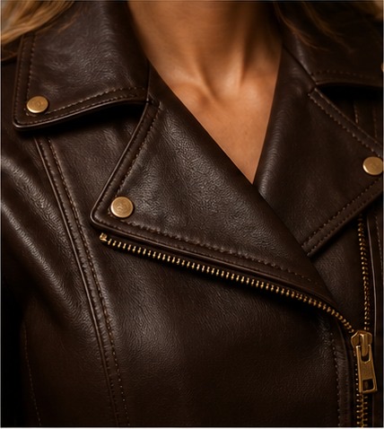 Detalhe do couro